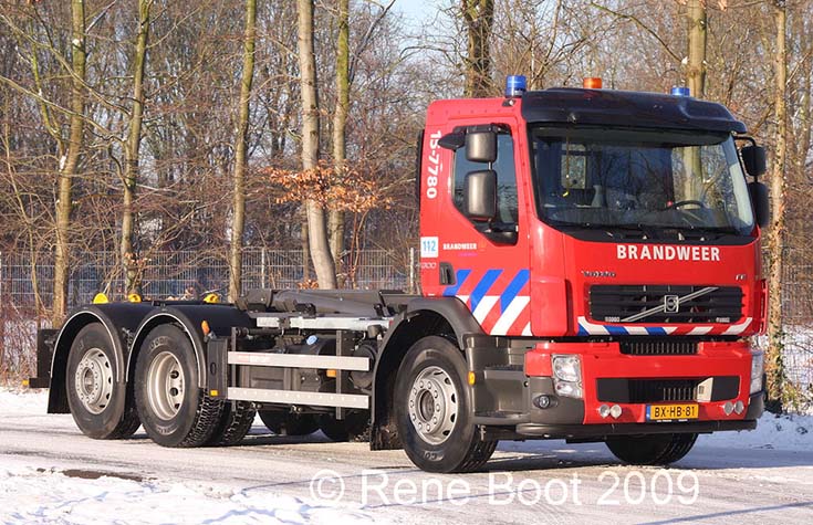 Volvo Prime mover Fire brigade Haaglanden