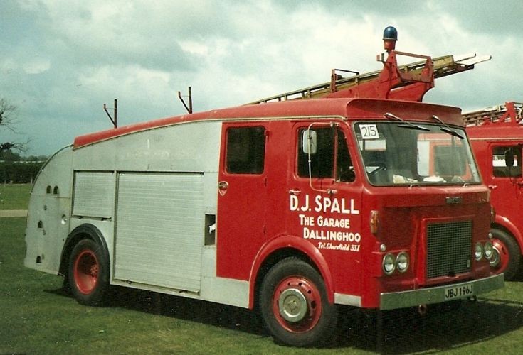 Dennis F series ex Suffolk and Ipswich JDJ 196J