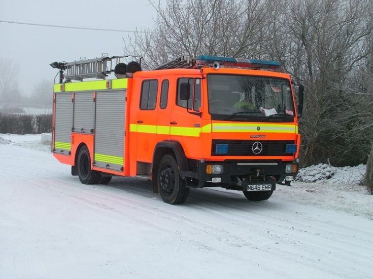Wiltshire Fire Brigade Mercedes 1124