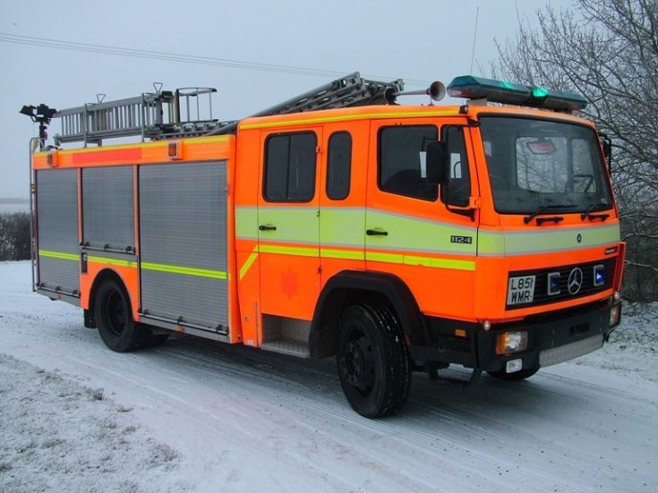 Ex Wiltshire Mercedes 1124