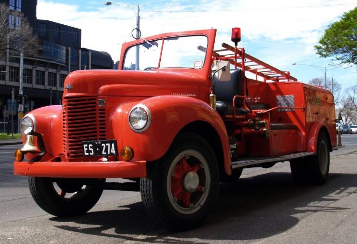 1942 K4 International pumper 
