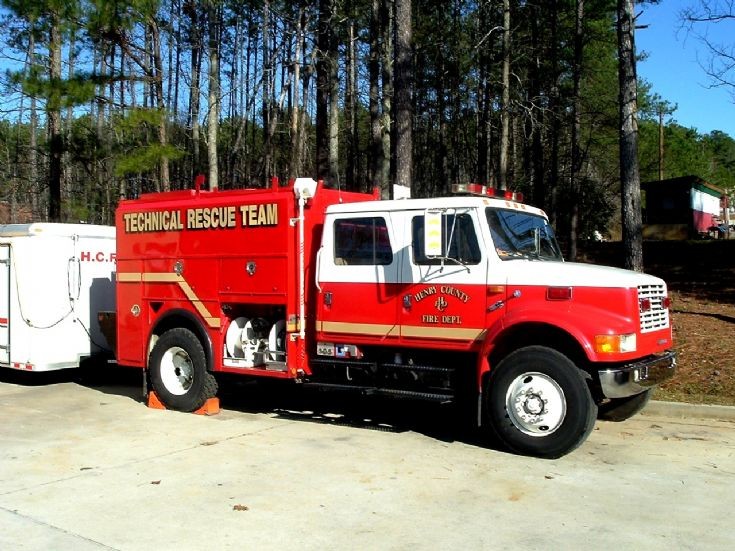 Henry County Fire Department Rescue Truck