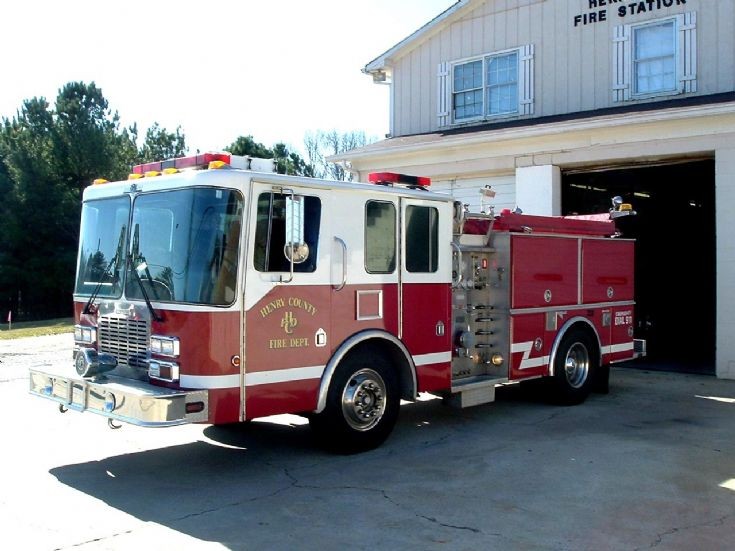 Fire Engines Photos Henry County Fire Department Engine 8B