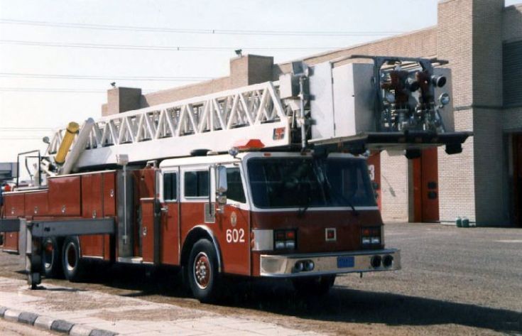 LTI ladder Kuwait Fire department