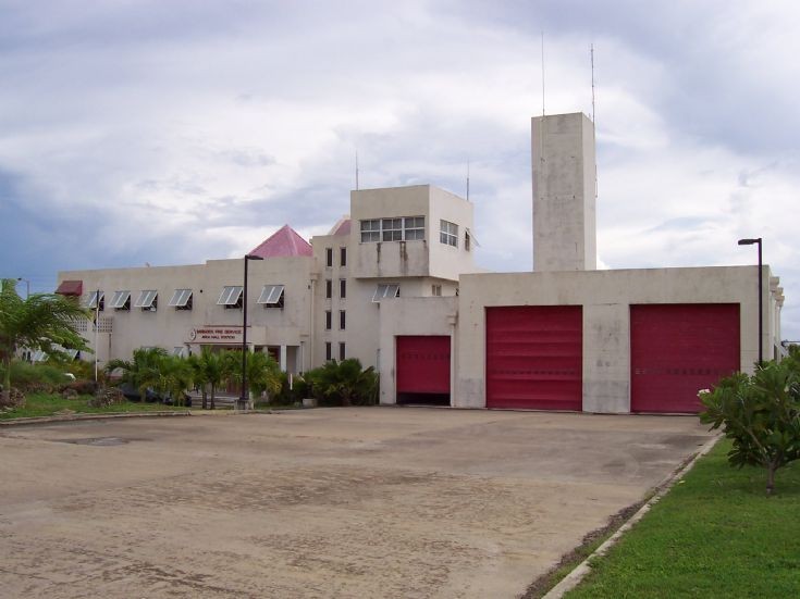 Barbados Fire Service Arch Hall station