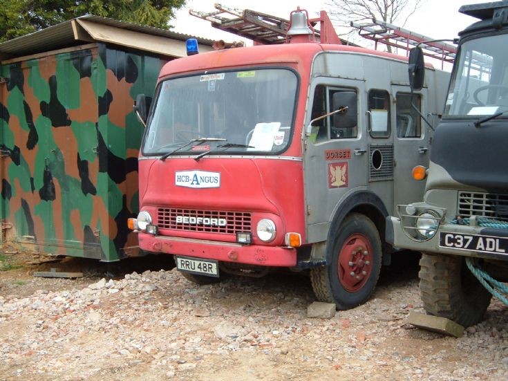 Dorset Fire Brigade Bedford TK RRU48R
