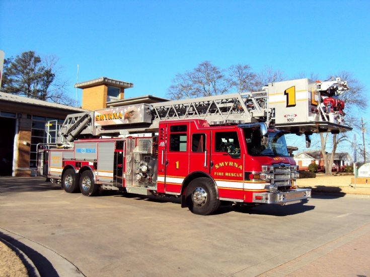 Fire Engines Photos Smyrna Fire Rescue New Ladder 1
