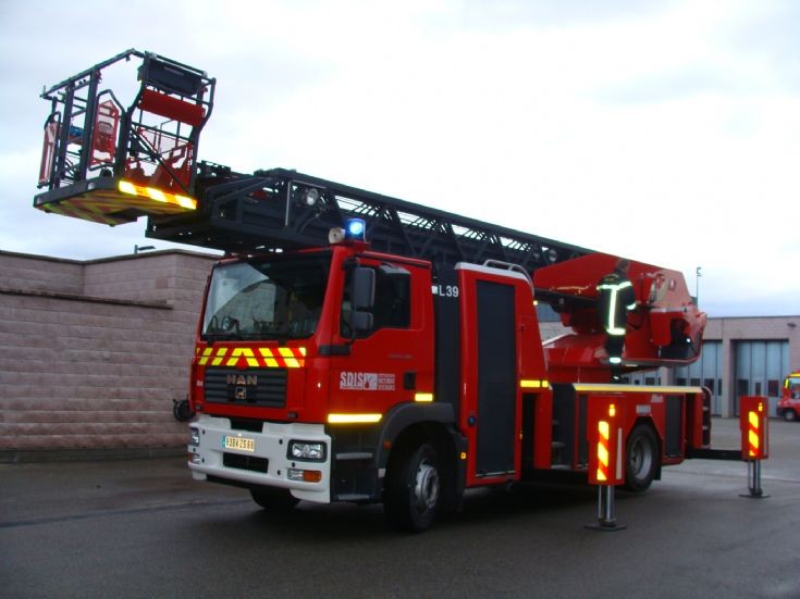 Colmar Fire station MAN Metz 39m TL