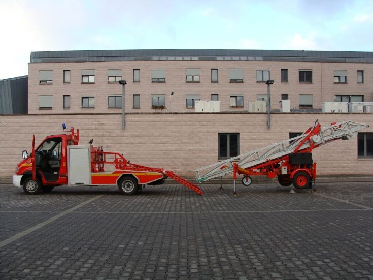 Colmar FS, France Renault Escape Ladder