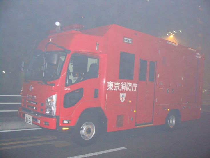 Tokyo fire department Izusu - Mechanical support