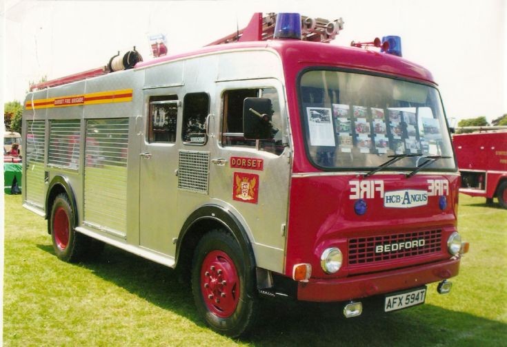 Dorset  Fire Brigade  Bedford TK.  2007