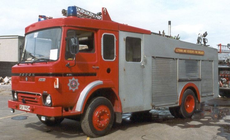 Lothian and Borders Fire Brigade Dodge WRT