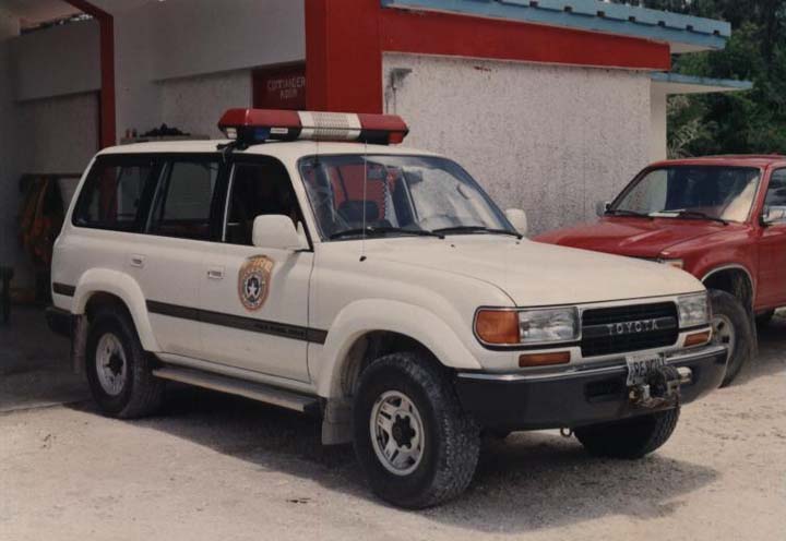 Toyota Land Cruiser Susupe Fire brigade