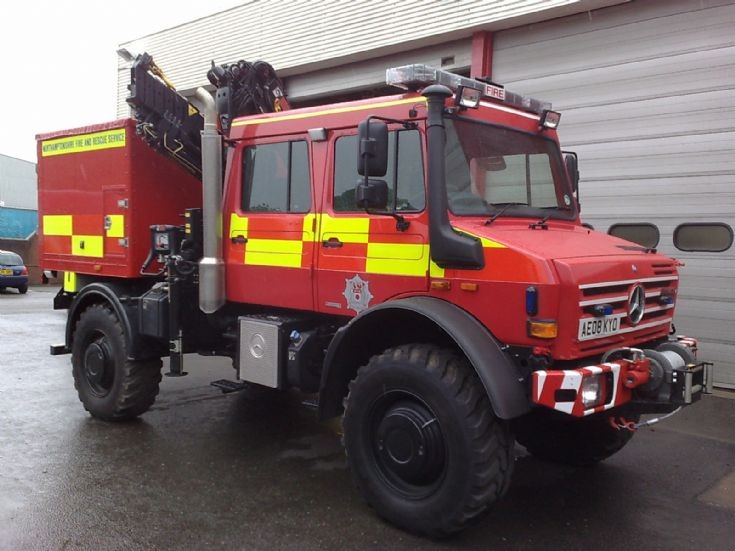 Unimog Northamptonshire Fire & Rescue Service