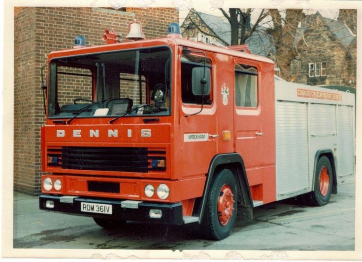 dennis rdm 361 v at wrexham 