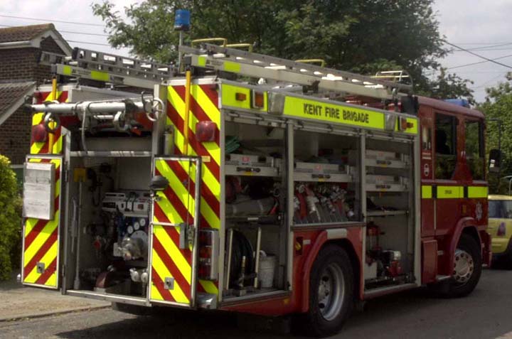 Kent Fire Brigade - Strood - Dennis Sabre PRL
