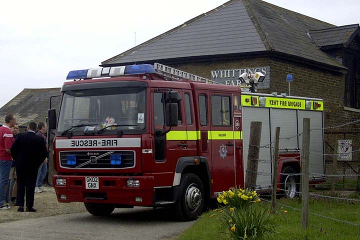 Kent Fire and Rescue Service Volvo Pump