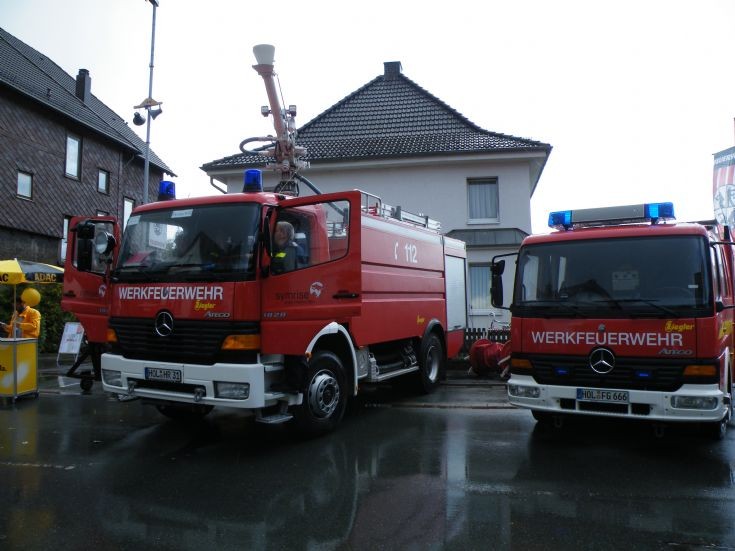 Werksfeuerwehr Simrise TLF 24/50 and WF SE 10/6