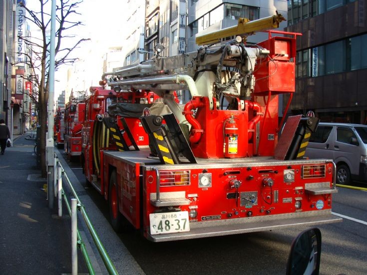 Tokyo Fire Department squirt at Alarm 5