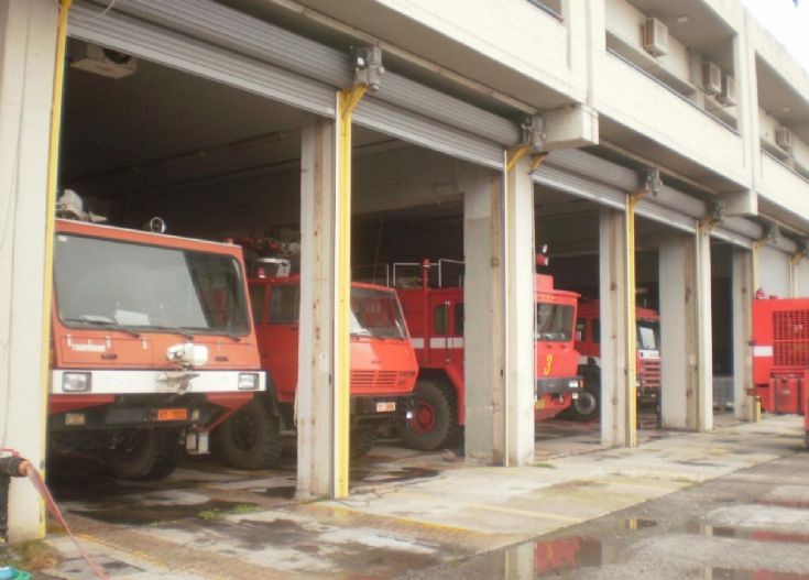 Macedonia Airport Fire Station line-up