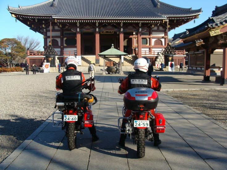 Tokyo Fire Department - Yamaha Motorcycles