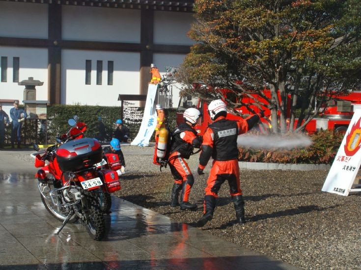 Tokyo FD- Yamaha Motorcycles in action