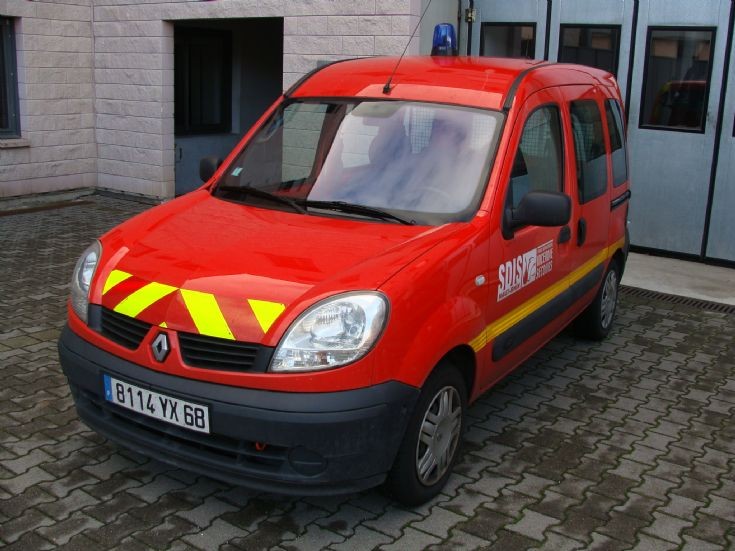 Colmar Fire Department Renault Kangoo