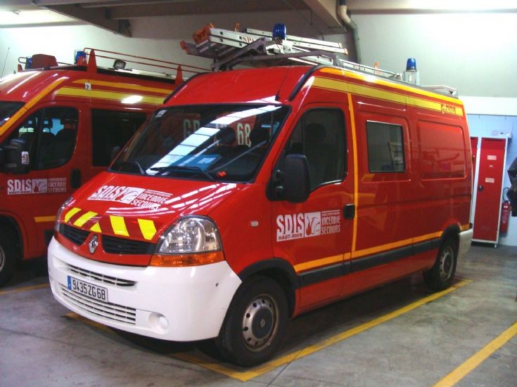 Colmar Fire Department Renault van