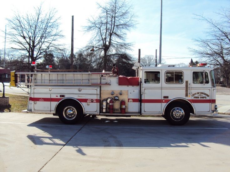 Decatur Fire Department 1990 Seagrave Side