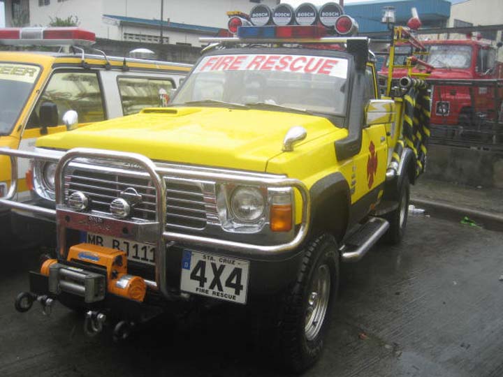 Nissan Safari Patrol 4X4 Fire Pumper Manila
