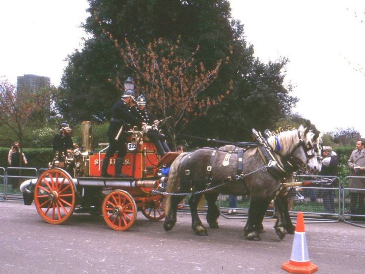Fire Engines Photos Horsedrawn fire engine England