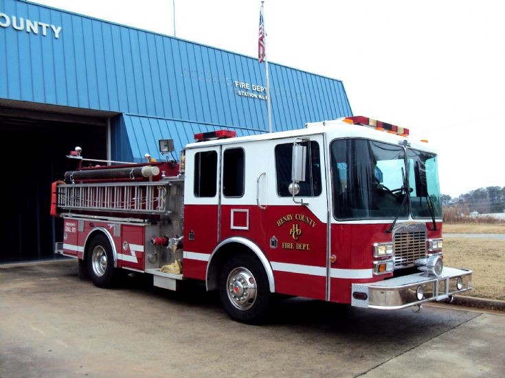 Henry County Fire Department Old Engine 1