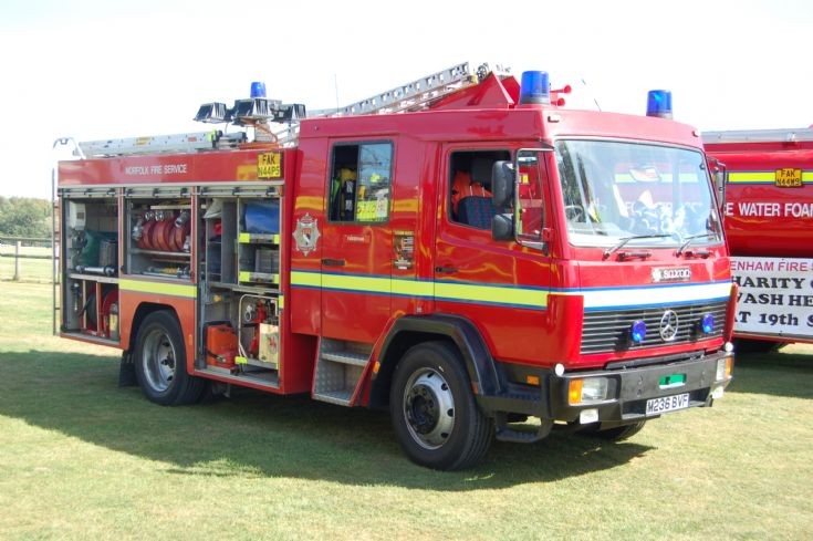 Mercedes Water Tender at Fakenham, Norfolk