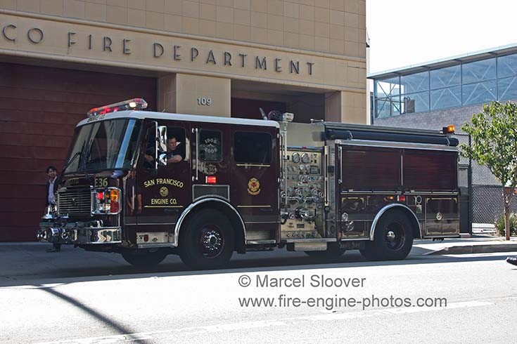 San Francisco Fire department Engine 38