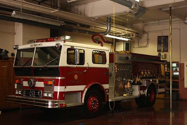 SFFD Hose tender at station 