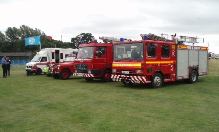 The line up at Rougham Air Show