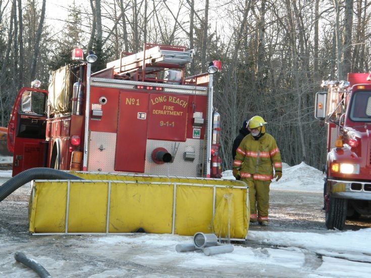 Canada - Winter - Industrial Garage Fire 6