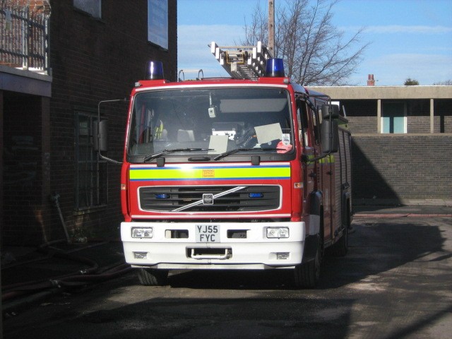 Dewsbury Rubbish Fire February 2010