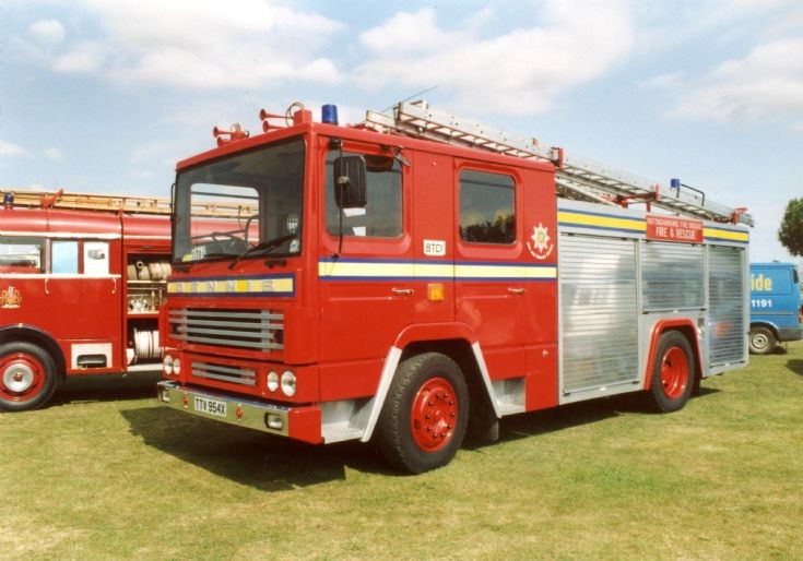 1982 Dennis Ex Notts Fire & Rescue