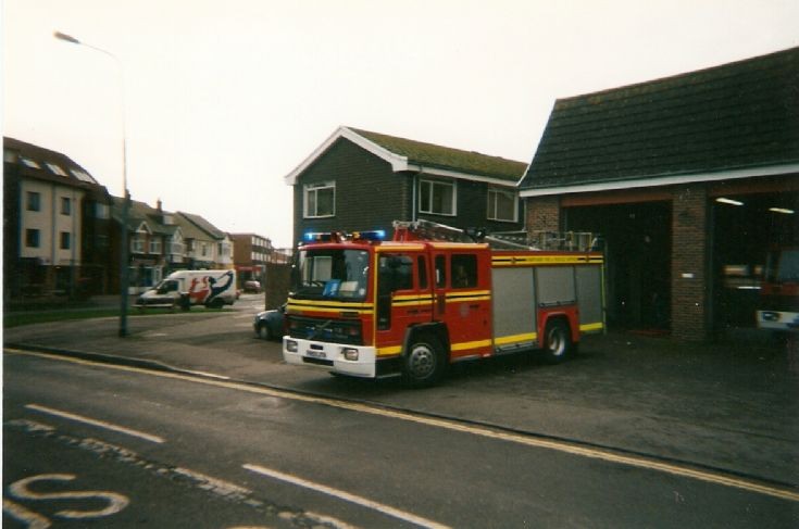 Hampshire Fire and Rescue Service pump