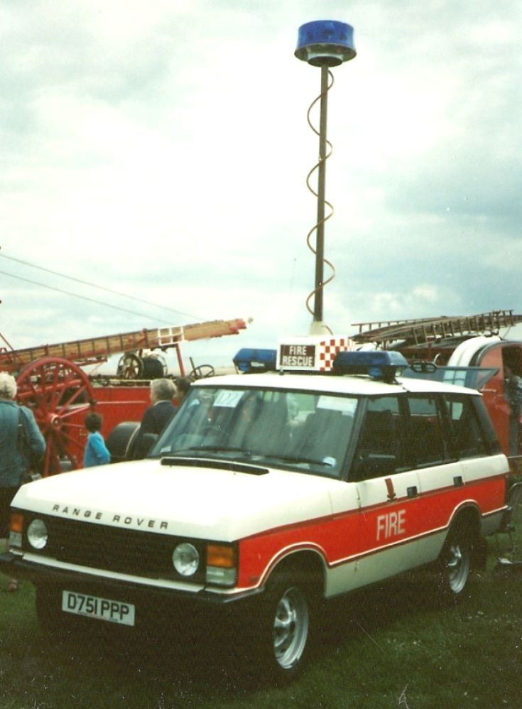 Fire Engines Photos Range Rover Essex Forward Control D571 PPP