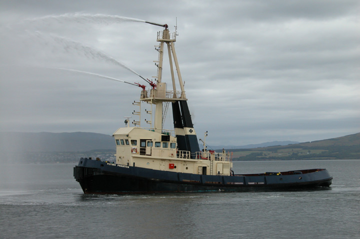 The Flying Phantom Fire Boat