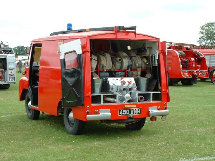 Morris LD at Teeside Fire Engine Show
