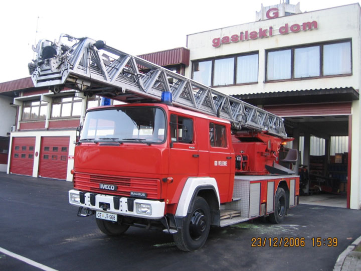 Ladder Iveco Magirus Velenje Slovenia