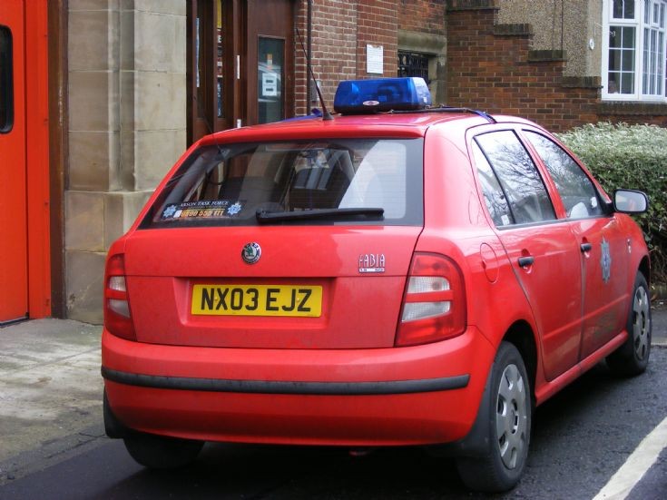 old style car marking NX03EJZ
