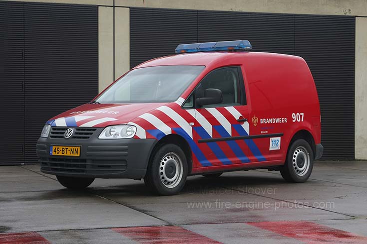 Brandweer Utrecht Volkswagen Caddy