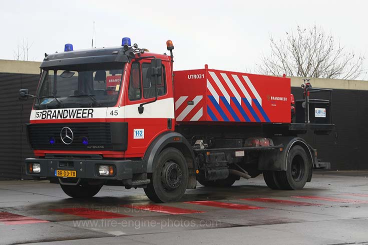 Brandweer Utrecht Mercedes Prime mover