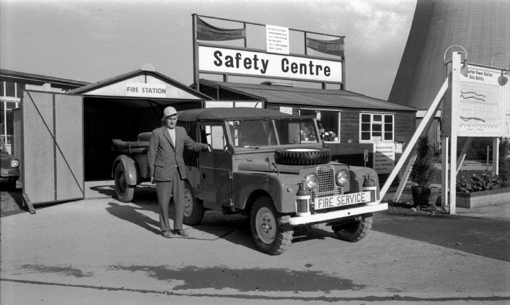 West Burton Power Station Fire Land Rover