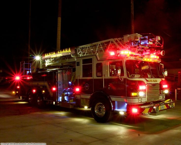 Santa Clara Ladder Truck 2