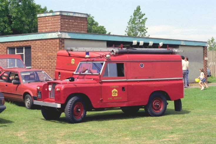 Landrover LEC955 Cumbria. Teesside 1984.